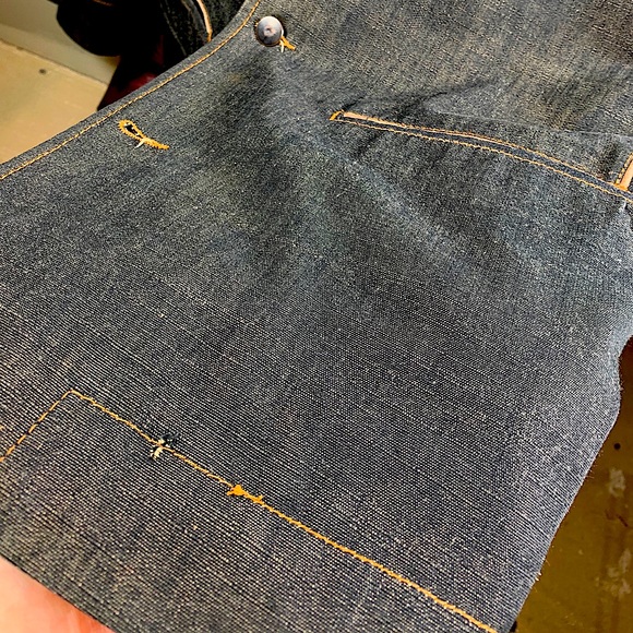 Light Fade Denim Classic/ Formal Jacket - Picture 6 of 14